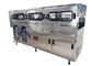 Capper υλικών πληρώσεως Rinser μπουκαλιών μηχανών πλήρωσης εμφιαλωμένου νερού 200BPH 5gallon 3in1 μηχανή
